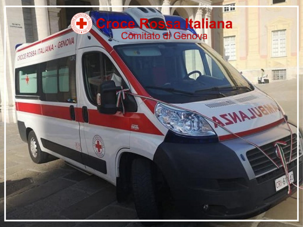 Genova, Croce Rossa solidale dopo l'ambulanza vandalizzata: "Vicini agli amici della Verde Pegli"