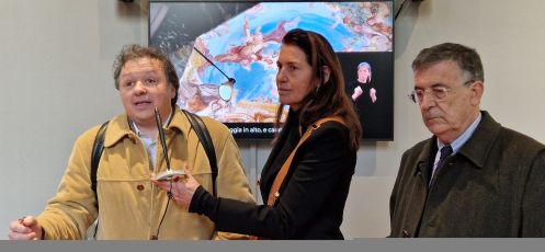 Genova, inaugurato il percorso multisensoriale nella via Aurea. L'assessore Rosso: "Oggi è una festa"