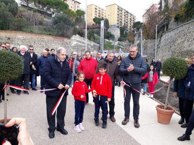 Genova, inaugurato il nuovo Parco Urbano Gavoglio. Il sindaco Bucci: "Restituita una zona abbandonata da 40 anni"