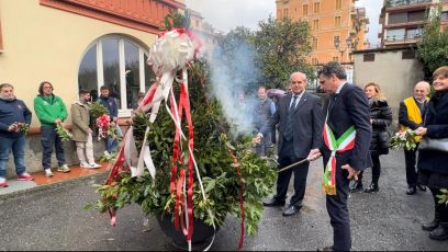 Rapallo, torna il Confuoco nonostante il maltempo: accensione benaugurale per l'anno venturo