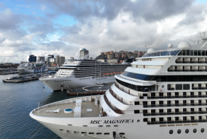 Navi MSC partono da Genova per giro del mondo, assessore Sartori: "Biglietto da visita per la Liguria"
