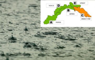 Meteo in Liguria, allerta gialla e poi arancione nella zona di Levante per pioggia