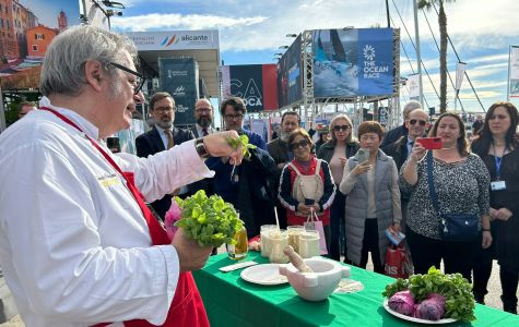 Ocean Race, alla scoperta di Genova al Pavilion di Alicante. Turisti incuriositi tra pesto ed eccellenze culturali 