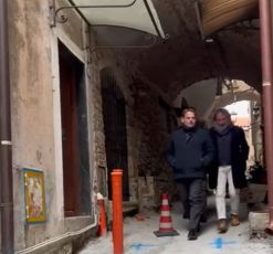 Liguria, l'assessore Scajola in sopralluogo nella provincia di Imperia per quattro progetti di rigenerazione urbana
