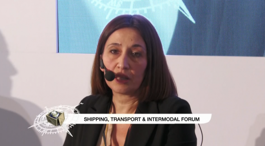 Shipping Transport & Intermodal Forum - L'intervento di Giovanna Braghieri, Dir. Regionale Liguria Trenitalia