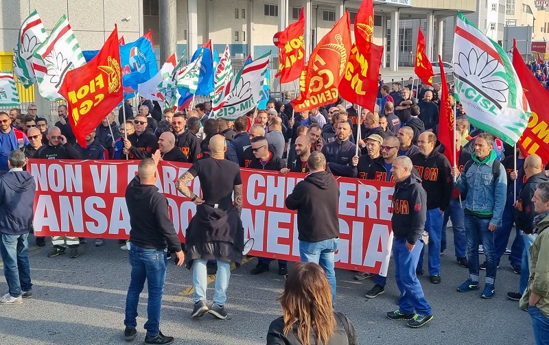 Ansaldo Energia, i lavoratori: "Senza convocazioni del governo saremo al Festival di Sanremo a protestare"