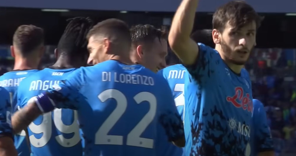 Spezia-Napoli 0-3, i colpi da KO degli azzurri: Kvaratskhelia e Osimhen piegano gli aquilotti nella ripresa