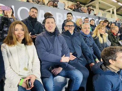 Spezia, Toti al "Picco" per sancire patto tra Regione e Comune: "Pronti a dare una mano"