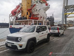 Genova, la Guardia Costiera ferma nave cipriota per violazione delle norme di sicurezza