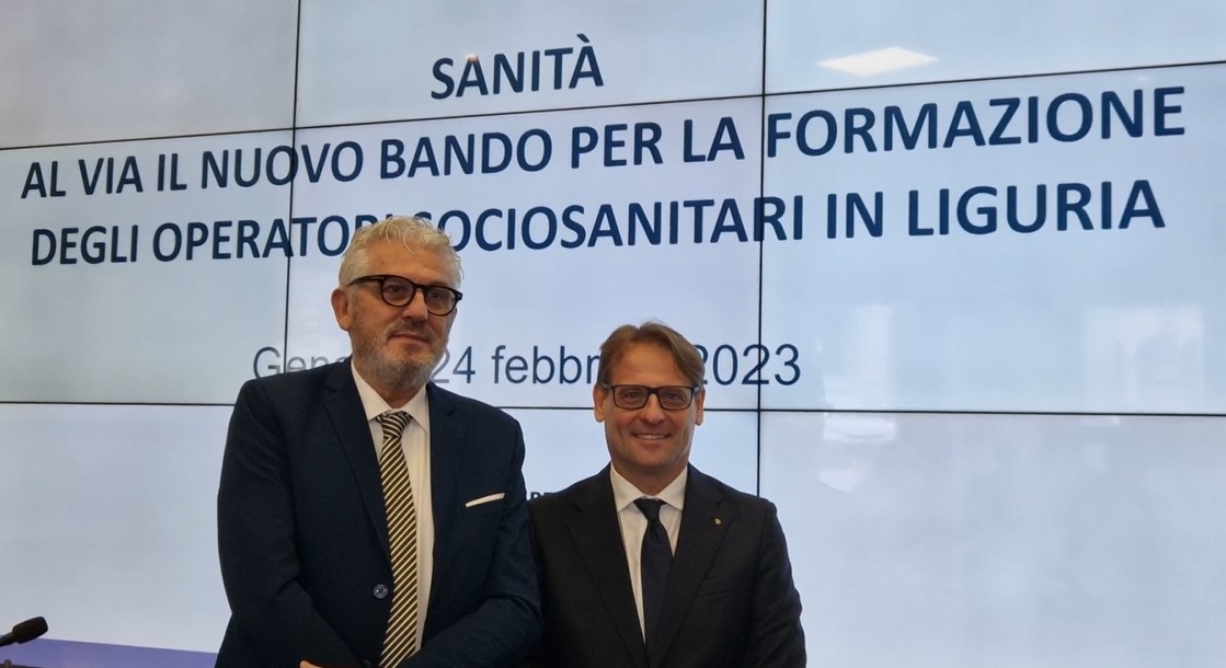 Regione Liguria mette a disposizione 2,8 mln per formare nuovi OSS. L'assessore alla sanità Gratarola: "Settore da sostenere dopo la pandemia"