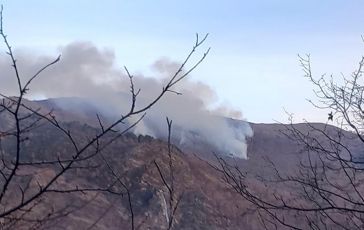 Imperia, sotto controllo l'incendio di Carpasio: bonifica in corso