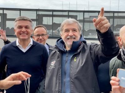 Genova, il sindaco Bucci sul Waterfront di Levante: "Entro il 15 maggio avremo l'acqua nei canali"
