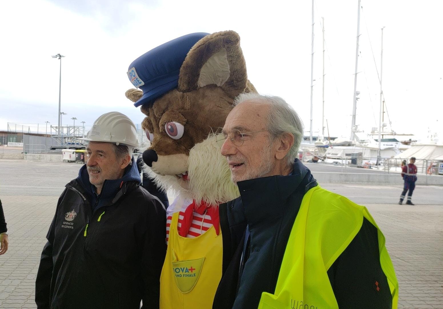 Waterfront Genova, visita a sorpresa di Renzo Piano: "Un progetto che riconquista il mare"