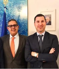 PNRR, il presidente di Regione Liguria Toti incontra il ministro Fitto a Roma