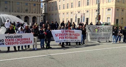 Genova, edili pronti a tornare in piazza dopo lo stop ai bonus per il settore: "Il 4 e il 5 aprile nuova manifestazione"