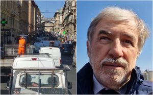 Corteo edili a Genova, il sindaco Bucci: "Giusto protestare, ma senza pesare sui cittadini"