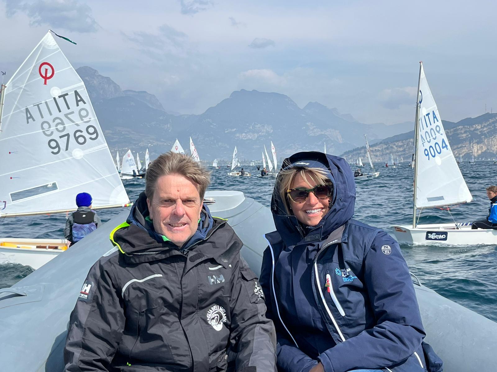 Genova e The Ocean Race si promuovono al Lake Garda Meeting Optimist di Riva