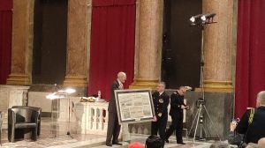 Genova ricorda il naufragio della London Valour. Il figlio dell'armatore della nave: "Siete persone coraggiose"