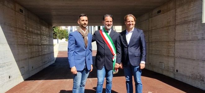 San Bartolomeo al Mare, inaugurato il nuovo sottopasso pedonale che unisce centro abitato e lungomare