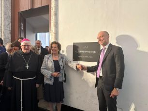 Genova, intitolata all'ex rettore Pontremoli aula magna dell'Università. Il rettore Delfino: "Figura importante. Artefice proprio di questa struttura"