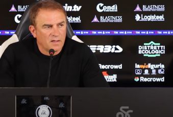 Spezia, Semplici punta la Sampdoria: "Serve il giusto piglio: se il 100 per cento non basta, faremo di più"