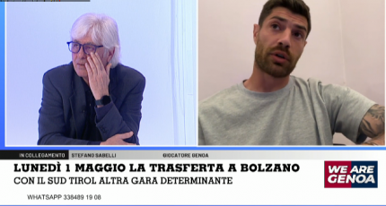 Sabelli a We Are Genoa: "Non deve importarci del Bari, ma solo di noi stessi"