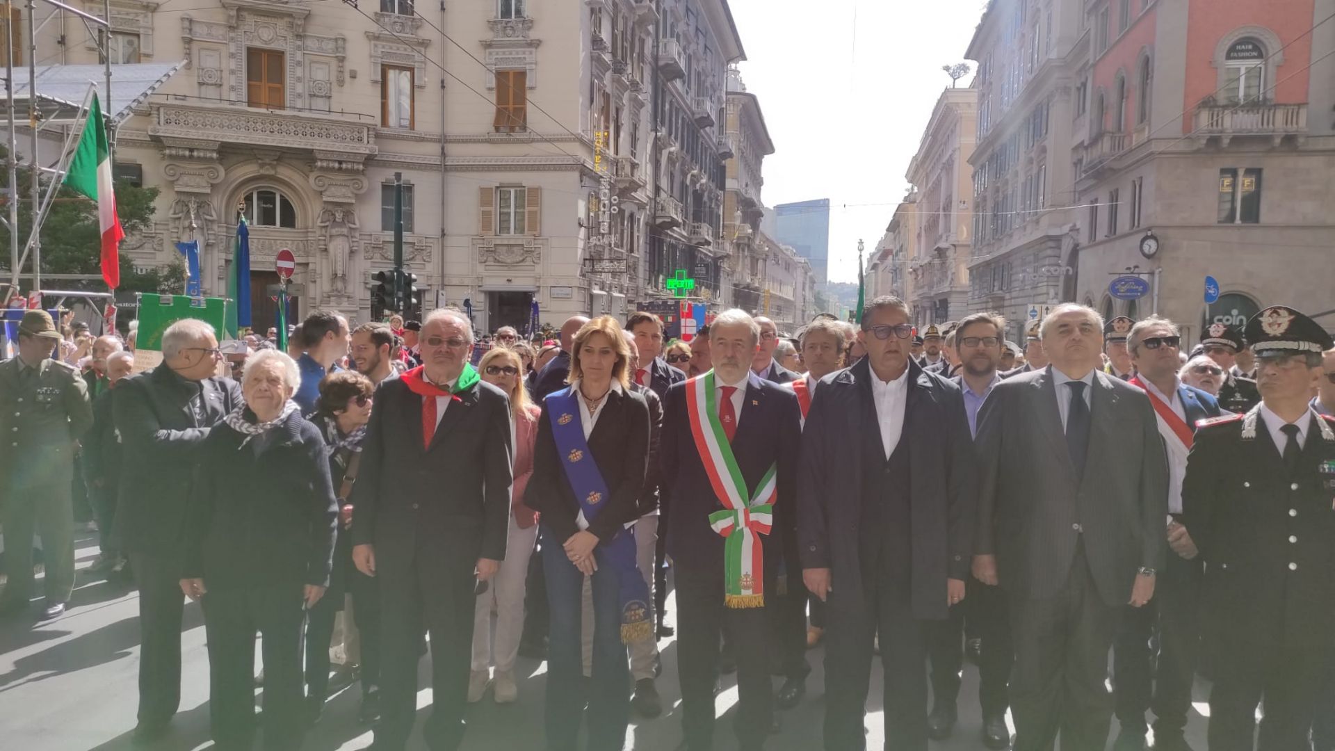 Festa della Liberazione, il presidente dell'Anpi Genova Bisca ...