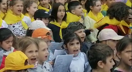 Genova, un coro di 1000 bambini inaugura i Rolli Days di primavera