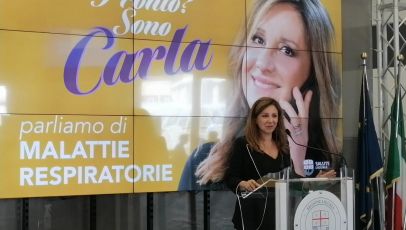 Liguria, l'attrice genovese Carla Signoris testimonial della nuova campagna di Alisa per la prevenzione