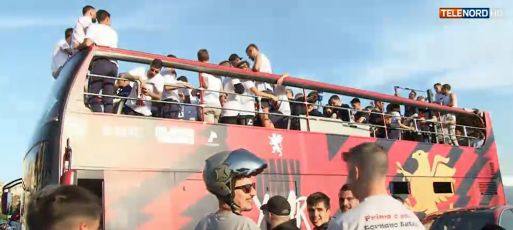 Genoa in Serie A, tra poco il pullman con la squadra a De Ferrari. Ecco il percorso