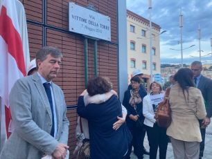 Genova ricorda la tragedia di Torre Piloti: intitolata una via alla memoria delle vittime