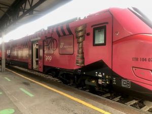 Giro d'Italia in Liguria, il treno rosa "Pop" fa tappa a Sestri Levante con il "Trofeo Senza Fine"