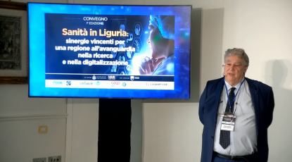 Sanità in Liguria, 1° convegno a Rapallo: l'intervento di Enrico Castanini, amministratore unico Liguria Digitale