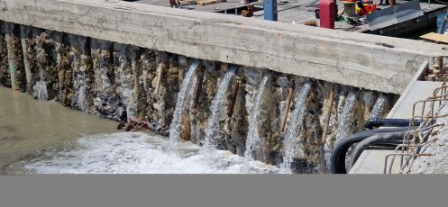 Genova, prende forma il Watefront di Levante: il canale inizia a riempirsi d'acqua