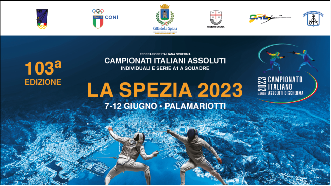 La Spezia dal 7 al 12 giugno sarà capitale italiana della scherma con i campionati nazionali