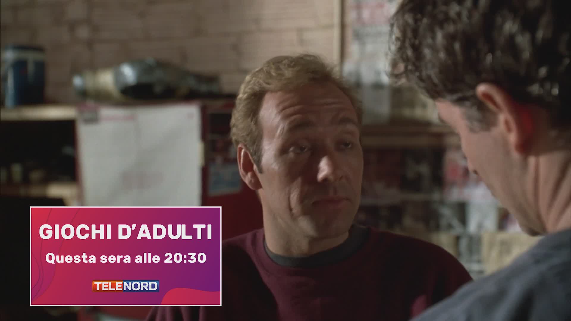 Il grande cinema su Telenord: alle 23.30 appuntamento con Kevin Spacey
