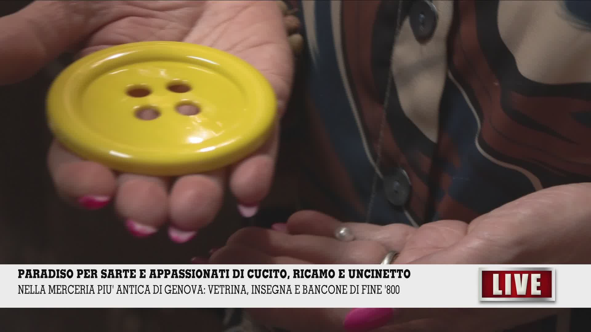 La merceria più antica di Genova: paradiso di sarte e appassionati del cucito, ricamo e uncinetto