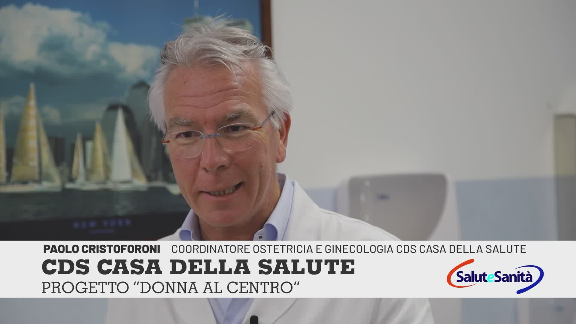 Cds Casa della Salute, il dottor Cristoforoni illustra il progetto Donna al Centro