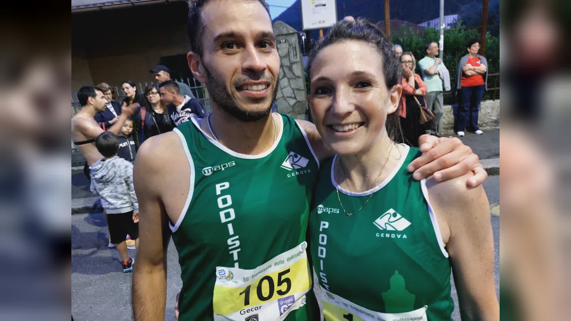 Traversata della Valbisagno, vittorie per Emanuele Repetto e Anna Bardelli