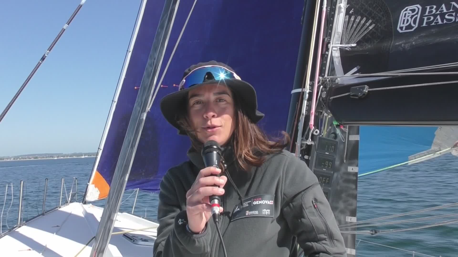 The Ocean Race, la velista italiana Claudia Rossi a bordo di Team Genova