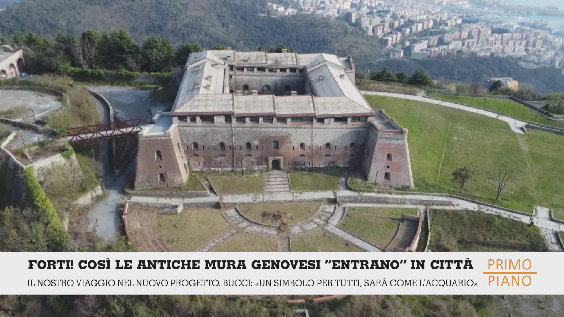 Forti! Così le antiche mura genovesi “entrano” in città