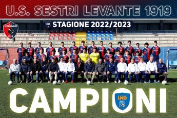 Sestri Levante campione d'Italia dilettanti, travolto il Sorrento 3-1 nella finalissima di Piancastagnaio