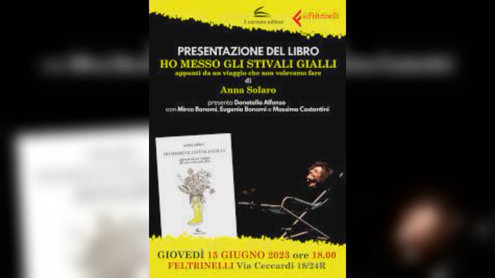 "Ho messo gli stivali gialli", il libro con le riflessioni social sulla malattia di Anna Solaro