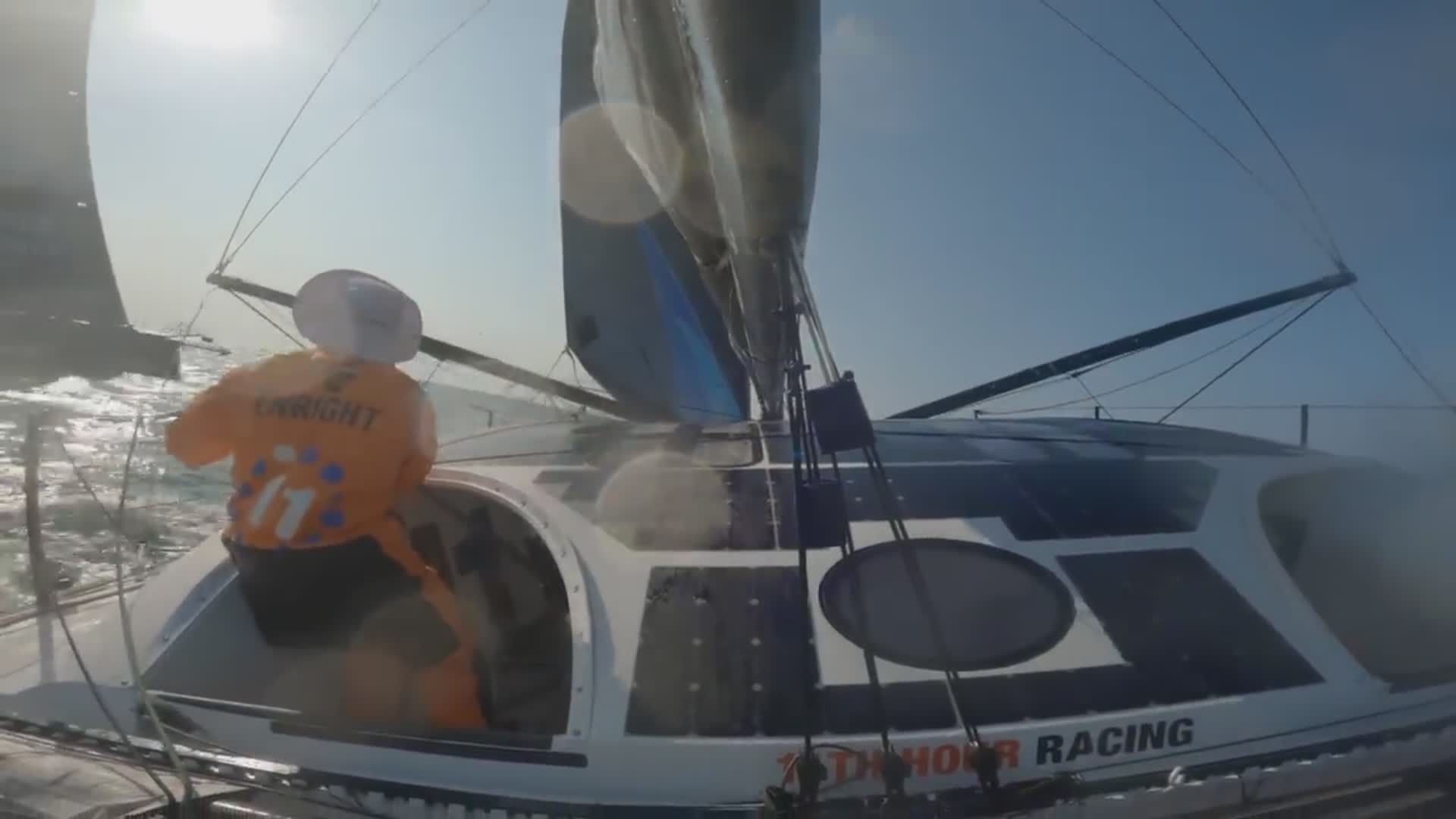 The Ocean Race, collisione tra 11th Hour Racing Team e Guyot Team Europe