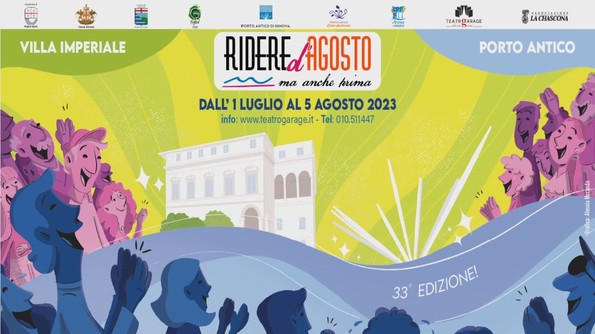 Torna "Ridere d'agosto, ma anche prima": comicità e risante anche con il pallavolista Andrea Zorzi