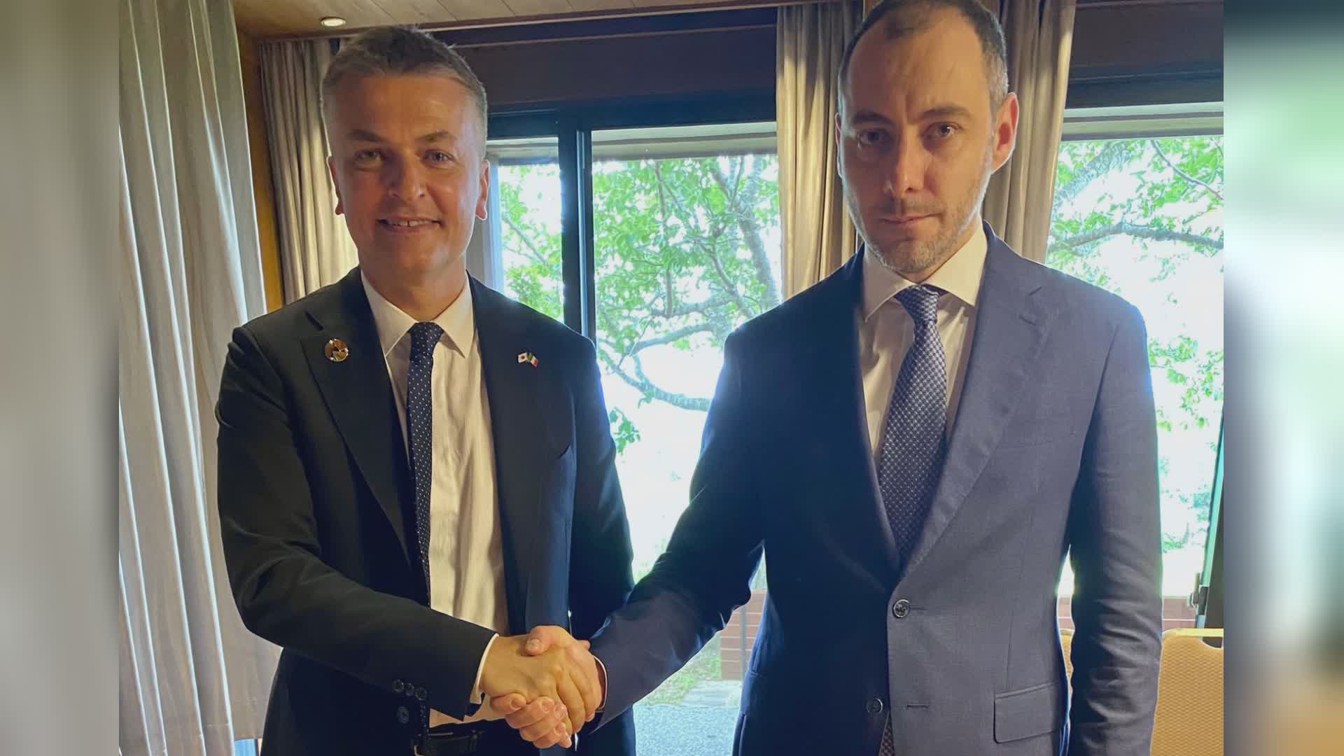 Il viceministro Rixi incontra il ministro ucraino alle infrastrutture Kubrakov: "Logistica e connettività centrali per il futuro di Ucraina ed Europa"