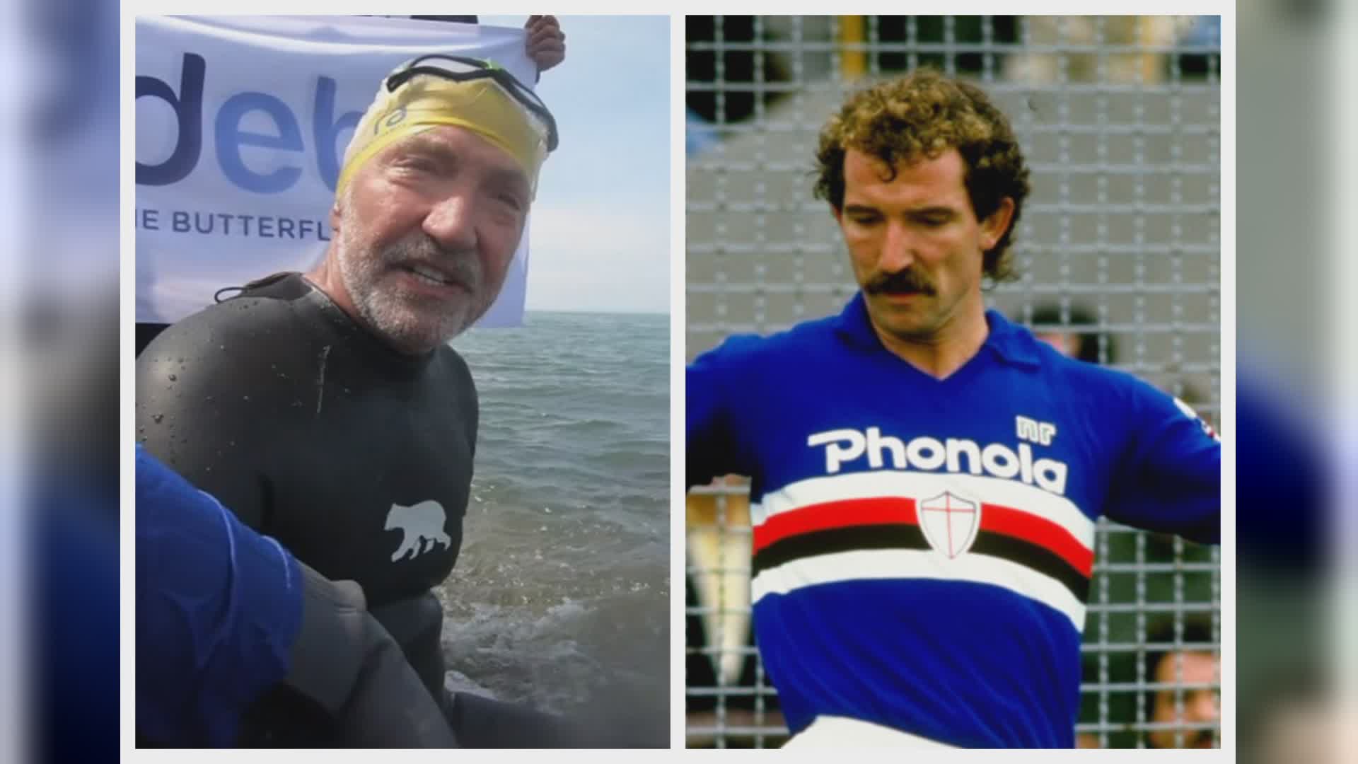 Souness, ex Sampdoria, a 70 anni fa la Manica a nuoto per beneficenza