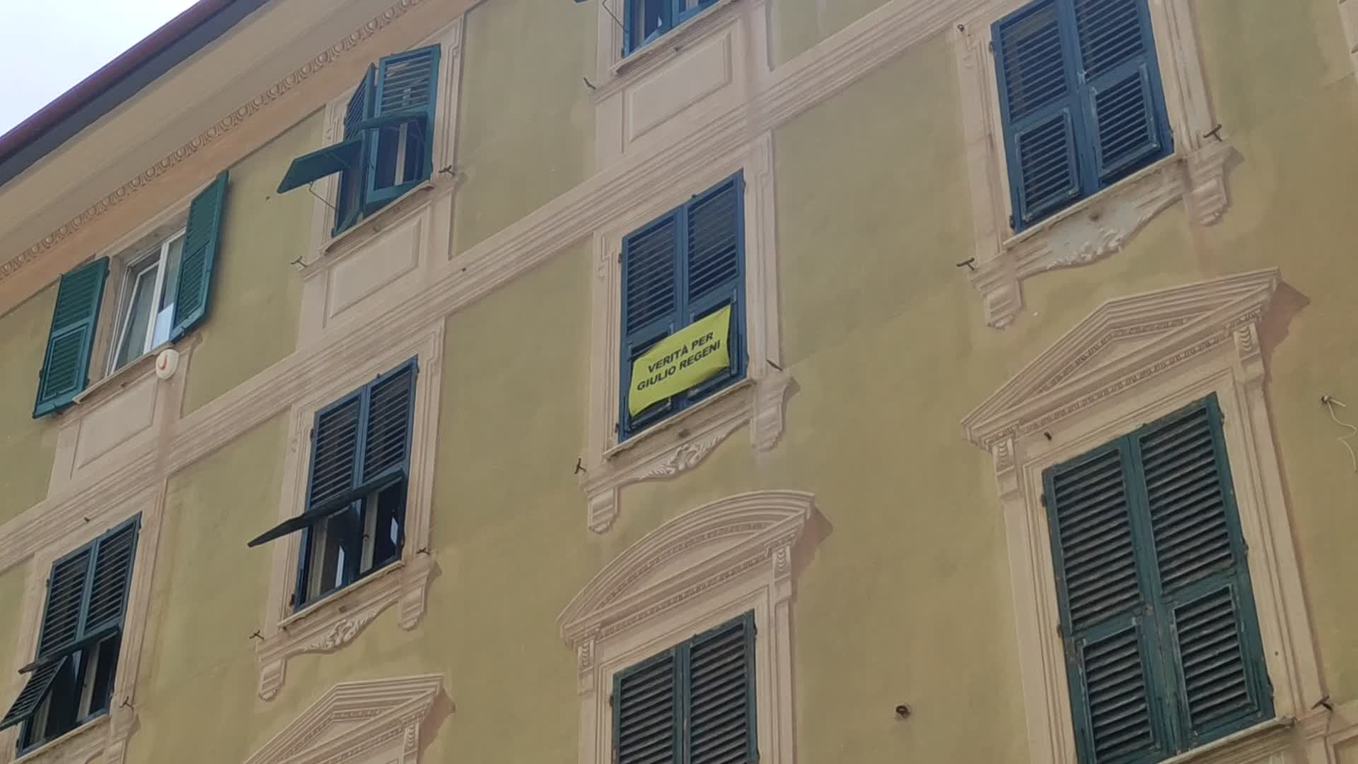 Striscione per Regeni, il sindaco di Camogli: "Rimosso per non creare divisioni"