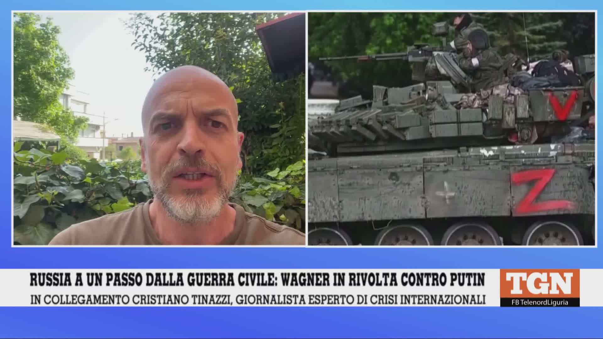 Rivolta Wagner in Russia, Tinazzi: "Non è una guerra civile, ma c'è spaccatura forte nel Paese"