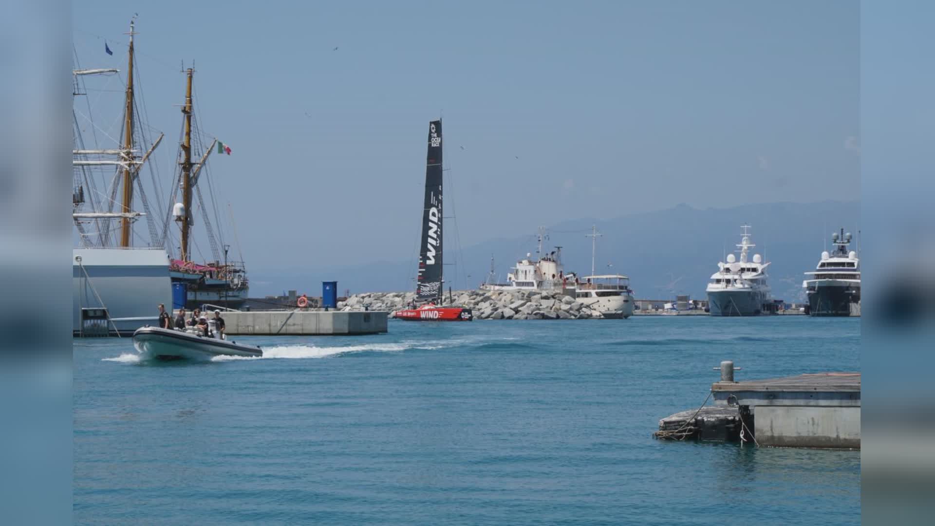 The Ocean Race, WindWhisper prima barca ad arrivare a Genova: ha vinto la Sprint Cup